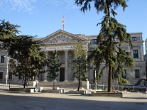 Madrid: Spanisches Parlament